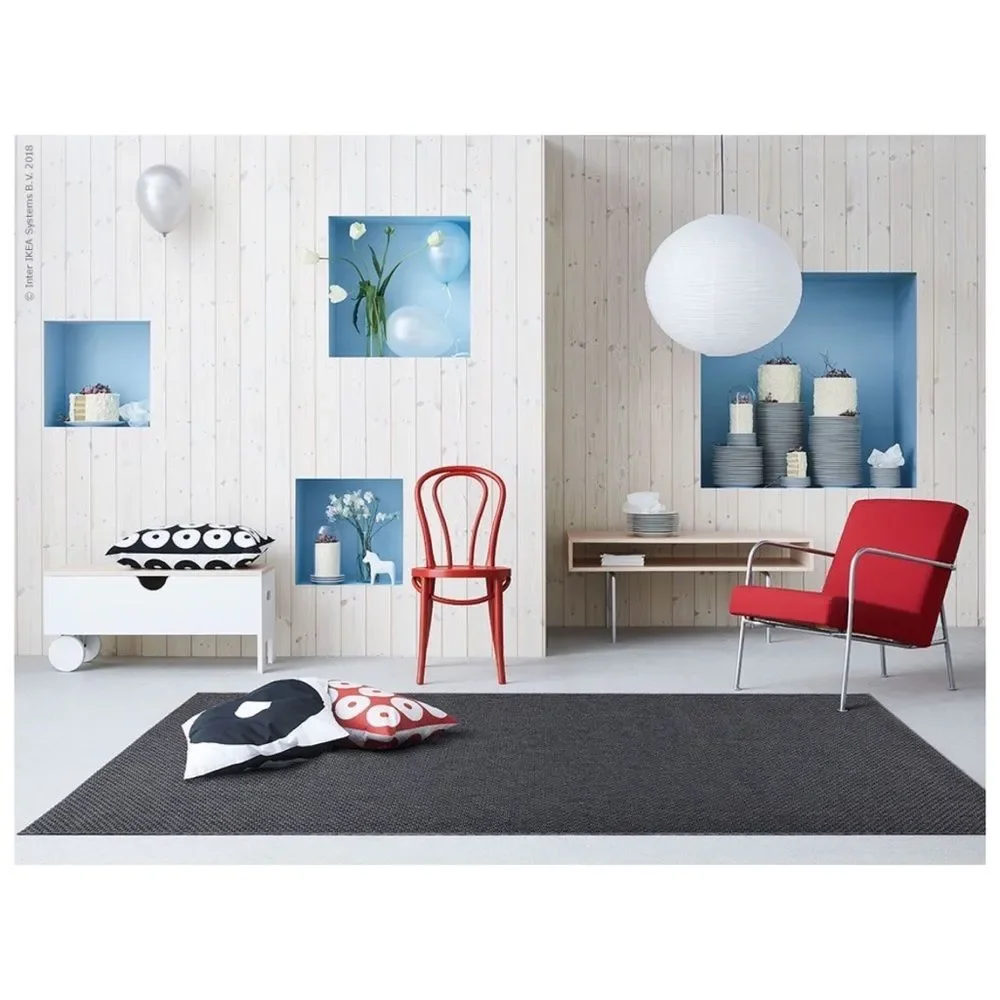 IKEA Sippruta Cushion Cover Red 26x16